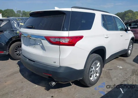 2020 Chevrolet Traverse Awd Lt Leather из США, поврежденный, VIN 1GNEVHKW9LJ262662